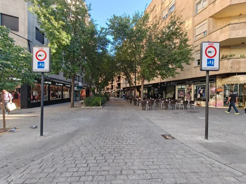 ZBE 1, Zona de Bajas Emisiones en el centro de Salamanca