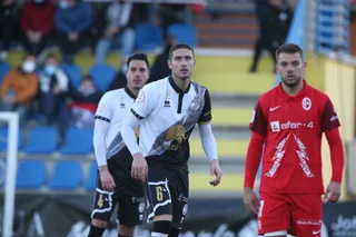 Piña y Ramiro, ante el Rayo Majadahonda | FOTO SALAMANCA24HORAS.COM