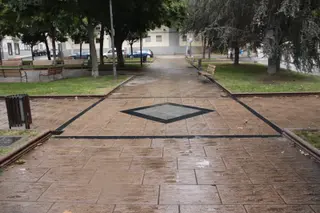 Lluvia en Salamanca. Archivo,