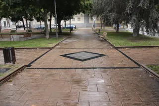 Lluvia en Salamanca. Archivo,
