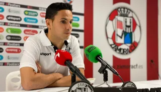 Álvaro Molina, en una rueda de prensa.