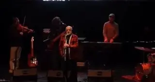Chinato en la despedida de Robe Iniesta. FOTO: IG EL PAÍS