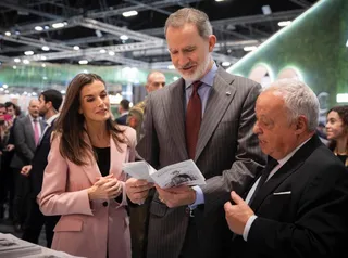 Los Reyes y Gonzalo Santonja en FITUR