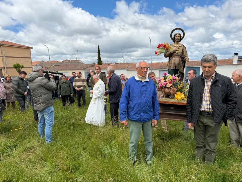 Bendición de los campos por San Isidro Labrador en Guijuelo