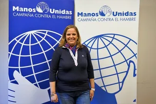 Lorena Diego, de Manos Unidas: «Lo más satisfactorio es ver que tu trabajo llega y cambia la vida de las personas»