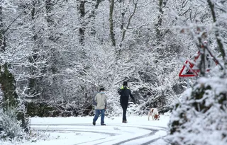 Nieve en la Sierra de Béjar