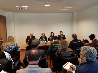 Reunión de la Comisión de Asistencia a la subdelegada del Gobierno