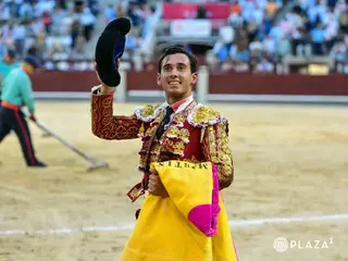 Ismael Martín durante su paso por la Feria de San Isidro 2026 | Plaza 1