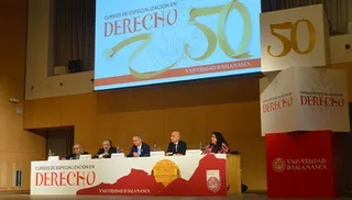 Gran acogida de los 50ª Cursos de Especialización en Derecho de la Universidad de Salamanca