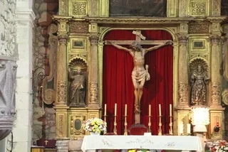 Concluye la restauración del retablo de la iglesia