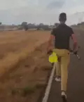 Imagen de Salamanca24horas.com, captada justo del lado contrario del incendio donde se encontraba el equipo de Antena 3
