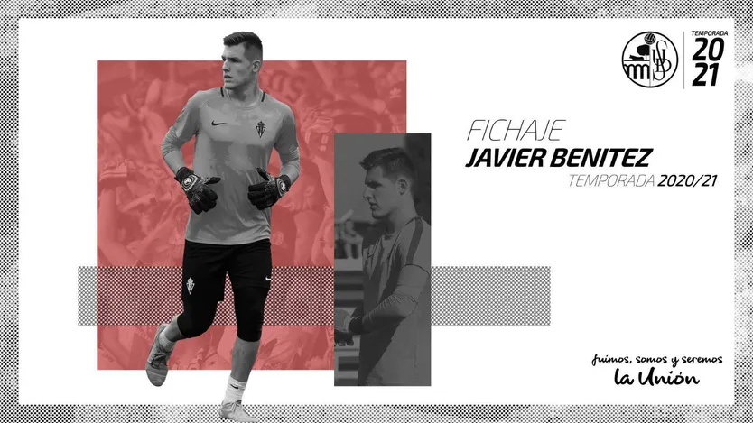 Javi Benítez, nuevo fichaje del Salamanca CF UDS. Foto Salamanca CF UDS