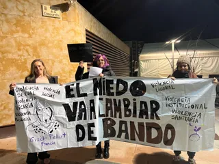 Manifestación 25-N en Salamanca