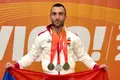 Kike Nieto en los European Games Karate de Vigo