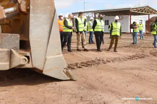 Obras de urbanización del suelo industrial del sector Peña Alta