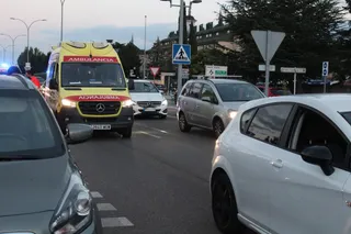 Un turismo atropella a una joven en Santa Marta (1)