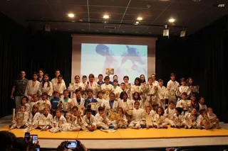 Gran participación en la gala anual del Club de Judo Santa Marta