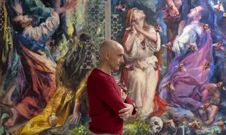 El artista Florencio Maíllo | ICAL