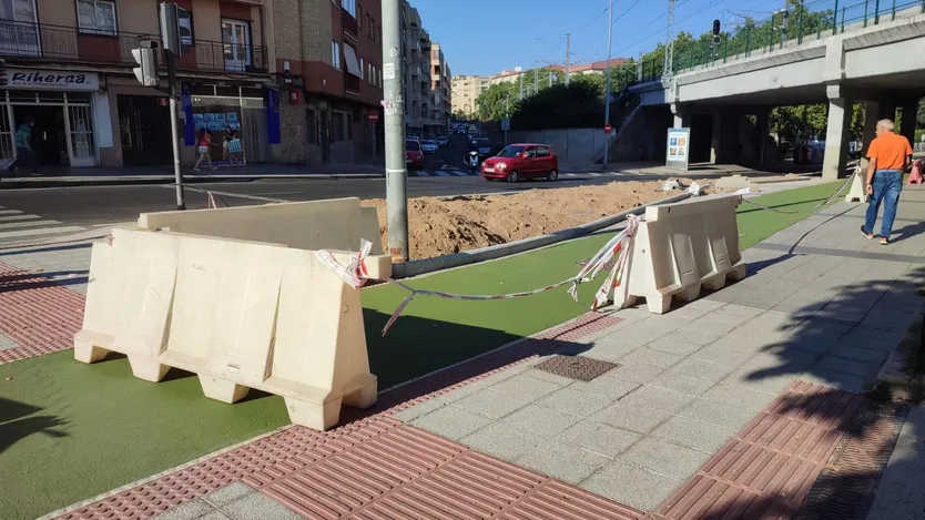Obras de mejora de accesibilidad del Túnel de la Televisión (1)