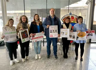 Presentación de la agenda cultural de mayo en Guijuelo