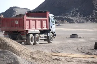 Carbayo y María González Corral visitan los terrenos donde se construirá la plataforma Logística Intermodal de Salamanca
