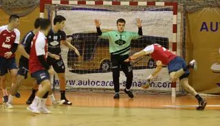 Roberto Allen cuajó un gran partido ante BM Gijón / FOTO SALAMANCA24HORAS.COM