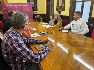 Reunión de la Diputación de Salamanca con la Mesa del Voluntariado