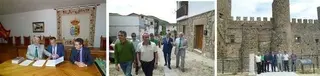 Visita oficial del delegado de la Junta