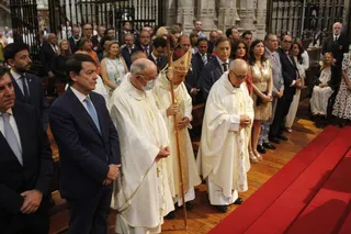 Misa en honor a la Virgen de la Vega
