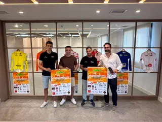 Presentación de la vuelta ciclista Guijuelo cadete
