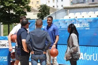 C.J. McCollum en Salamanca