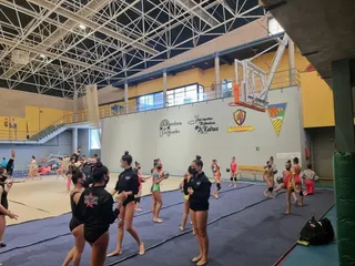 Juegos escolares gimnasia rítmica