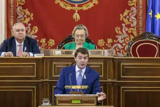 Alfonso Fernández Mañueco, Presidente de la Jnta de CyL durante la Comisión General de las Comunidades Autónomas en el Senado