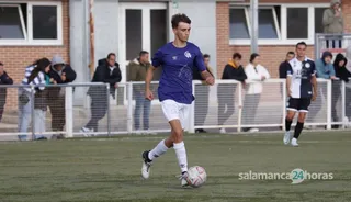 Jorge García, jugador del Ciudad Rodrigo | FOTO ANDREA MATEOS