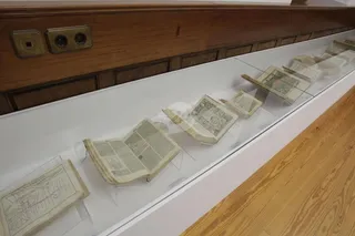Exposición sobre historiadores de Indias.