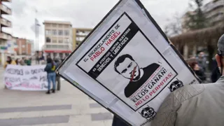 Manifestación contra el encarcelamiento de Pablo Hasel. | EP