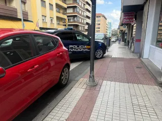 Policía Nacional en la avenida Italia de Salamanca por una pelea