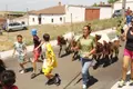 Castellanos de Villiquera celebra un encierro infantil con mini bueyes