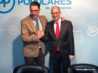 Ángel Peralbo y Javier Iglesias