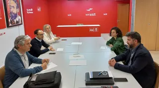 Reunión del PSOE de Salamanca con el Colegio Farmacéuticos