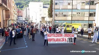 La Plataforma en Defensa de la Sanidad Pública de Béjar denuncia que los urgenciólogos descontentos boicotean el servicio