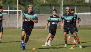 Brayan Mejía, en un entrenamiento con Unionistas / FOTO: SALAMANCA24HORAS.COM