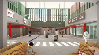 Recreación virtual de la nueva estación de autobuses