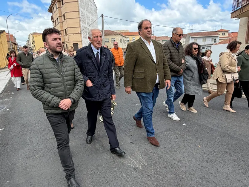 Guijuelo saca en procesión a San Isidro Labrador