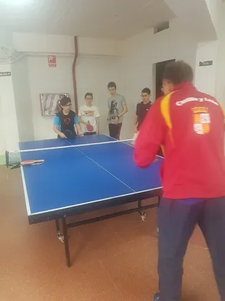 Concentración Tenis de Mesa en La Alamedilla