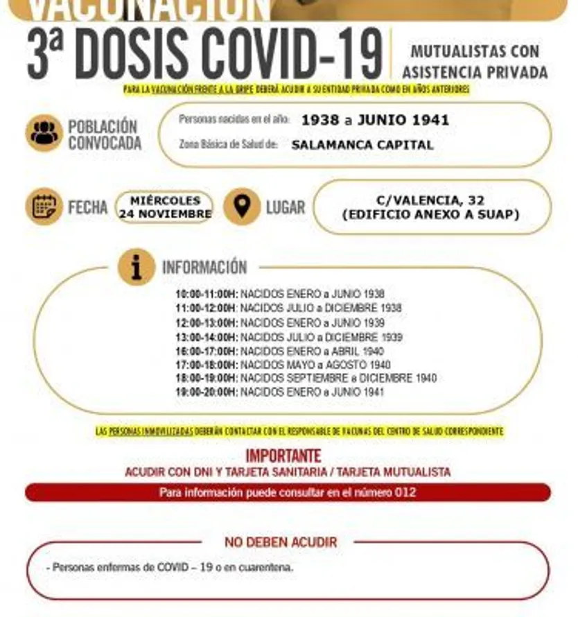 3ºCOVID+GRIPE MUTUA. 1938 Junio 1941 
