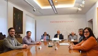 La USAL y el Centro de Desenvolvimento da Tecnología Nuclear. Foto USAL