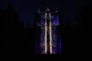 Video Mapping por la Cumbre Internacional de Gastronomía