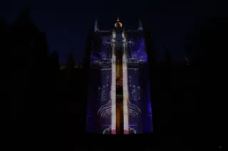 Video Mapping por la Cumbre Internacional de Gastronomía
