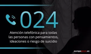 024, teléfono de la esperanza. Foto de EP